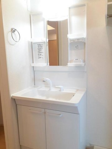 洗面設備　洗面所です