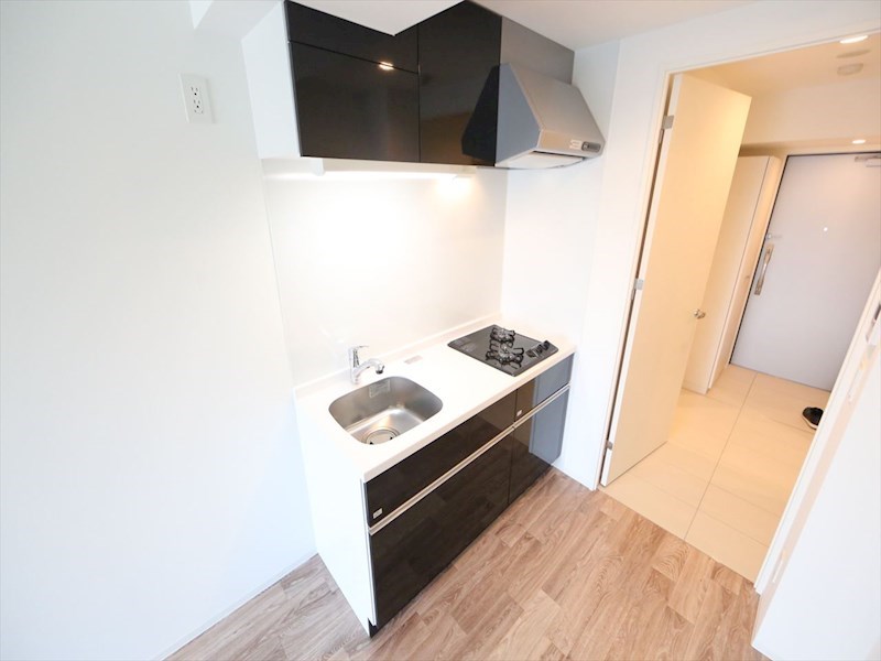 キッチン　システムキッチン（ガス2口コンロ付）