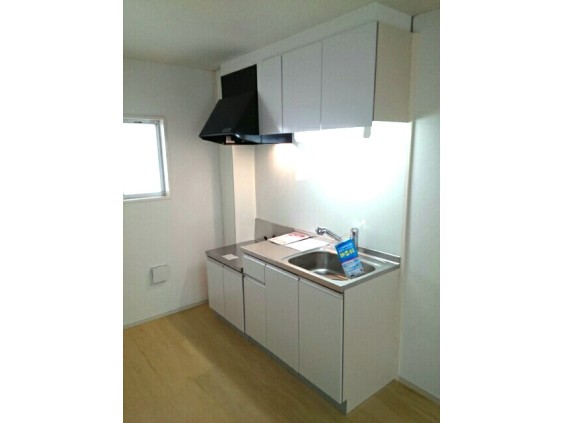 キッチン　収納豊富なキッチン