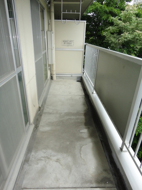 バルコニー　バルコニーがあります