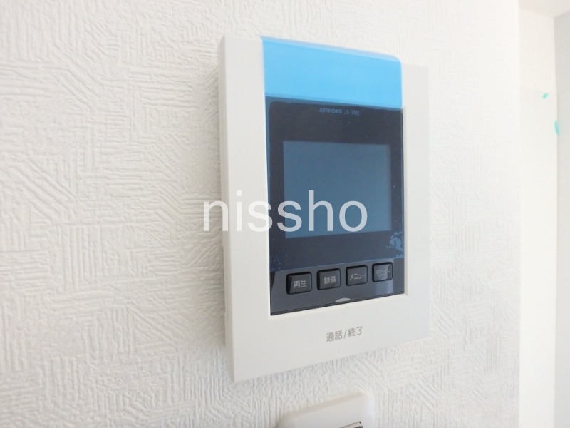 セキュリティ　安心のTVモニター付きインターホン！