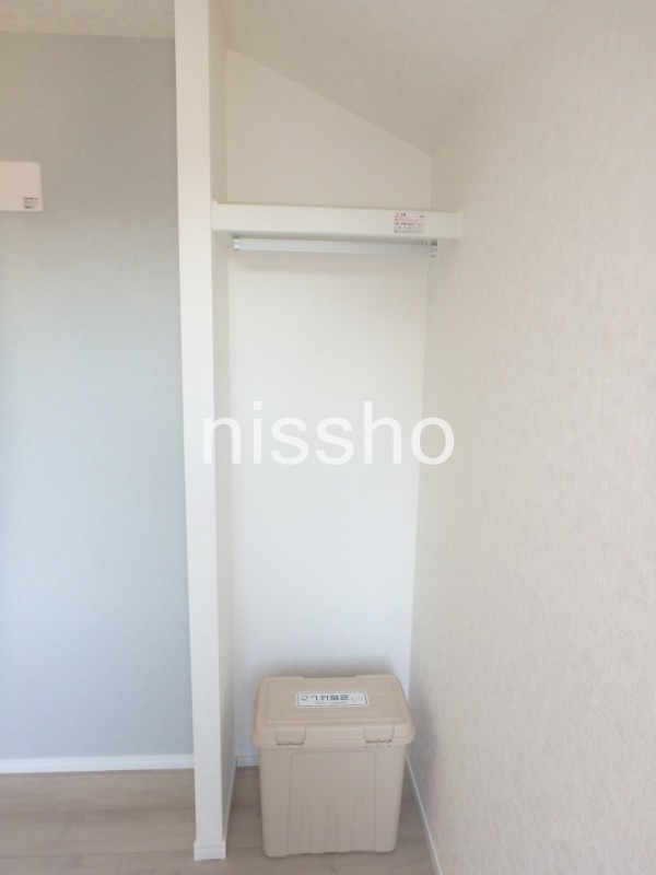 収納　自由に収納できるオープンクローゼット！