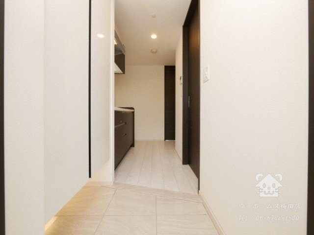 玄関　明るい玄関です