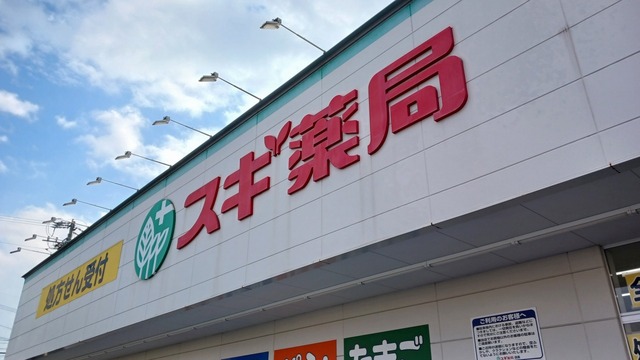 ドラックストア　スギ薬局（ドラッグストア）まで600m