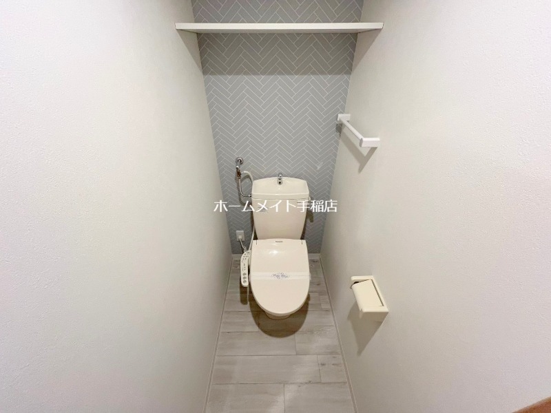 トイレ　ウォシュレット付きで快適な環境です♪