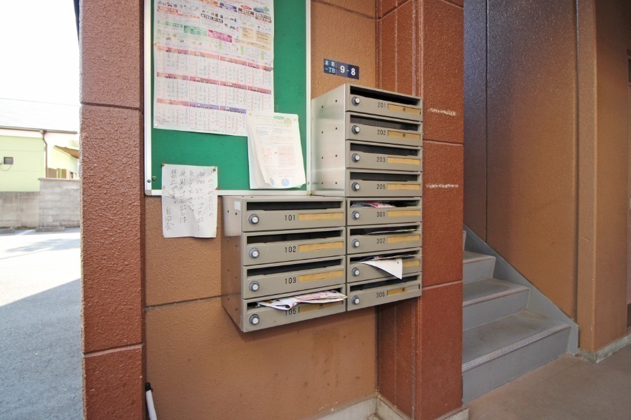 エントランス　集合ポスト