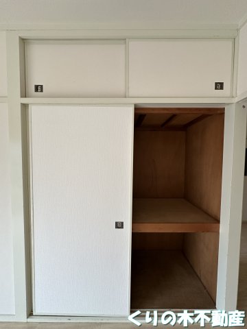 収納　大きなスペースがあり、収納には困りません