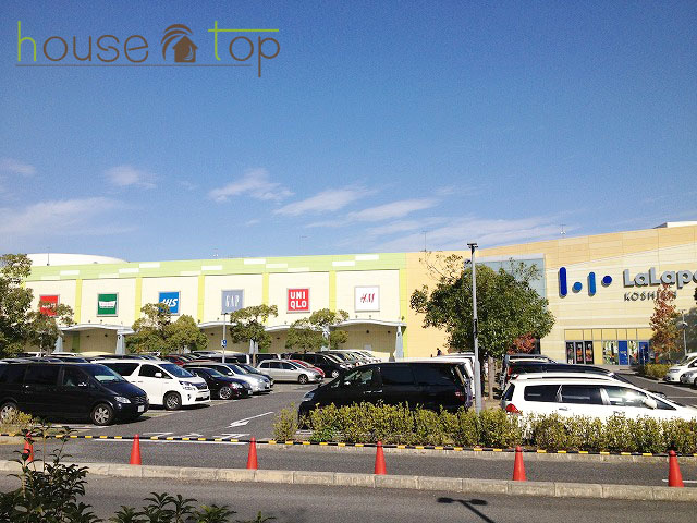 ショッピングセンター　ユニクロららぽーと甲子園店（ショッピングセンター）まで885m