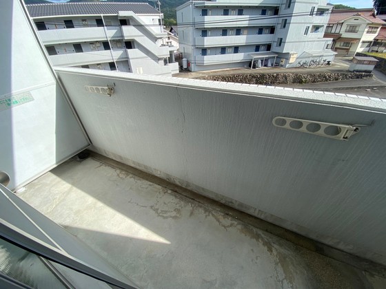 バルコニー　※別部屋の写真です