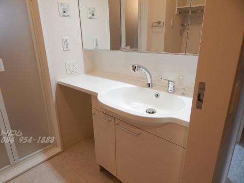 洗面設備　洗髪洗面化粧台（イメージ）