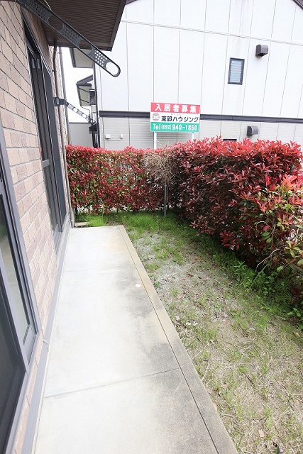 バルコニー　写真は別号室です。