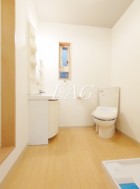 洗面設備　洗面台です。