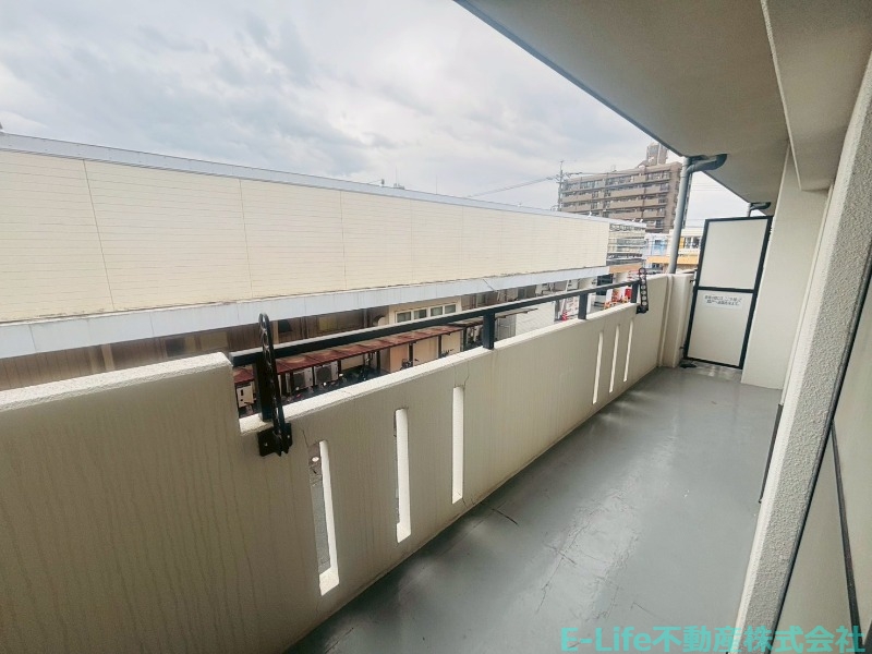 バルコニー　※別部屋写真添付