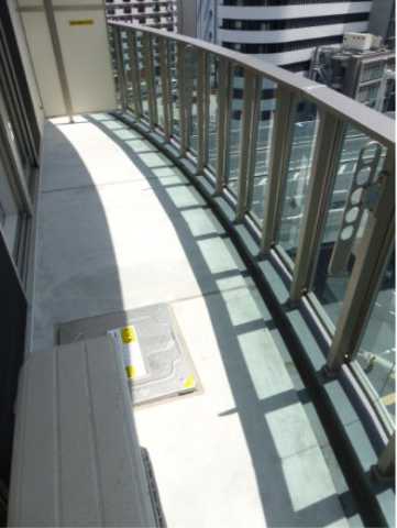 バルコニー　パークフラッツ芝浦