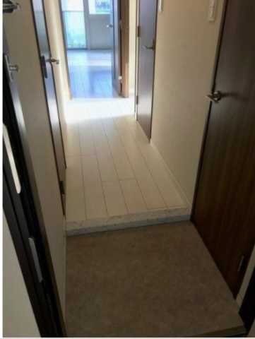 玄関　パークフラッツ芝浦