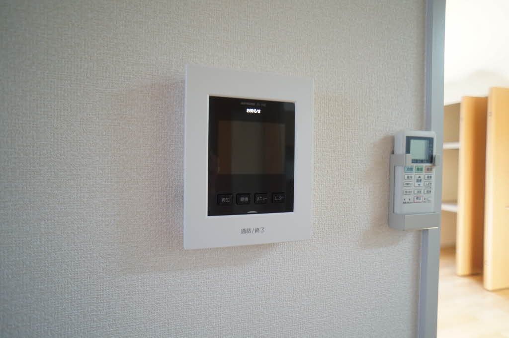 セキュリティ　モニタ付きドアホン