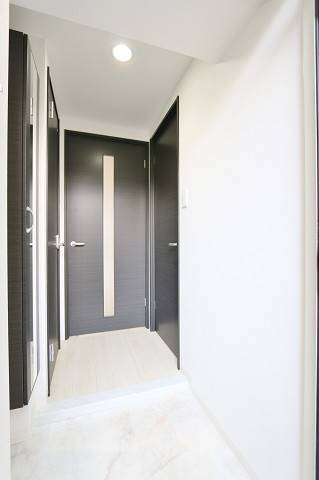 玄関　開放感のある玄関ですね