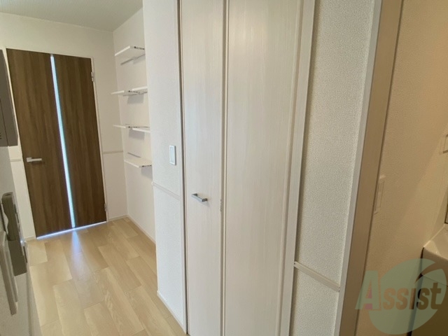 収納　クローゼットです、収納力が気になりますね