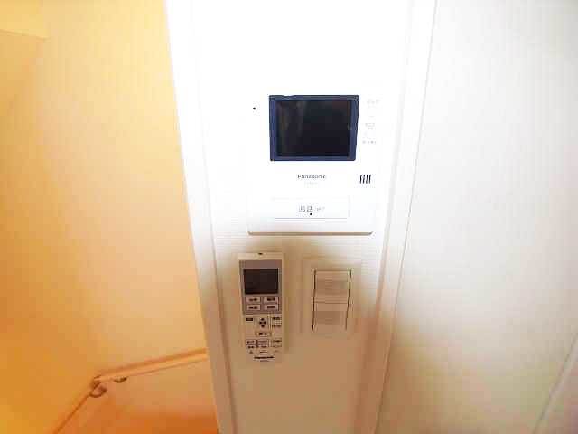 セキュリティ　急な来客時も安心ですね