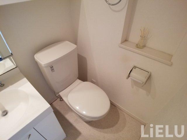 トイレ　203号室のお写真になります 同シリーズ物件のモデルルームに