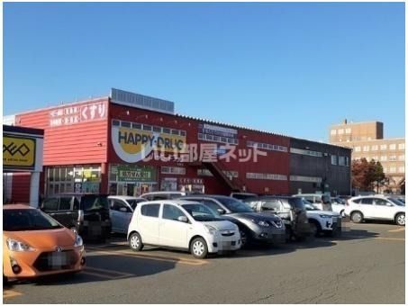ドラックストア　ハッピー・ドラッグ青森沖館店（ドラッグストア）まで499m