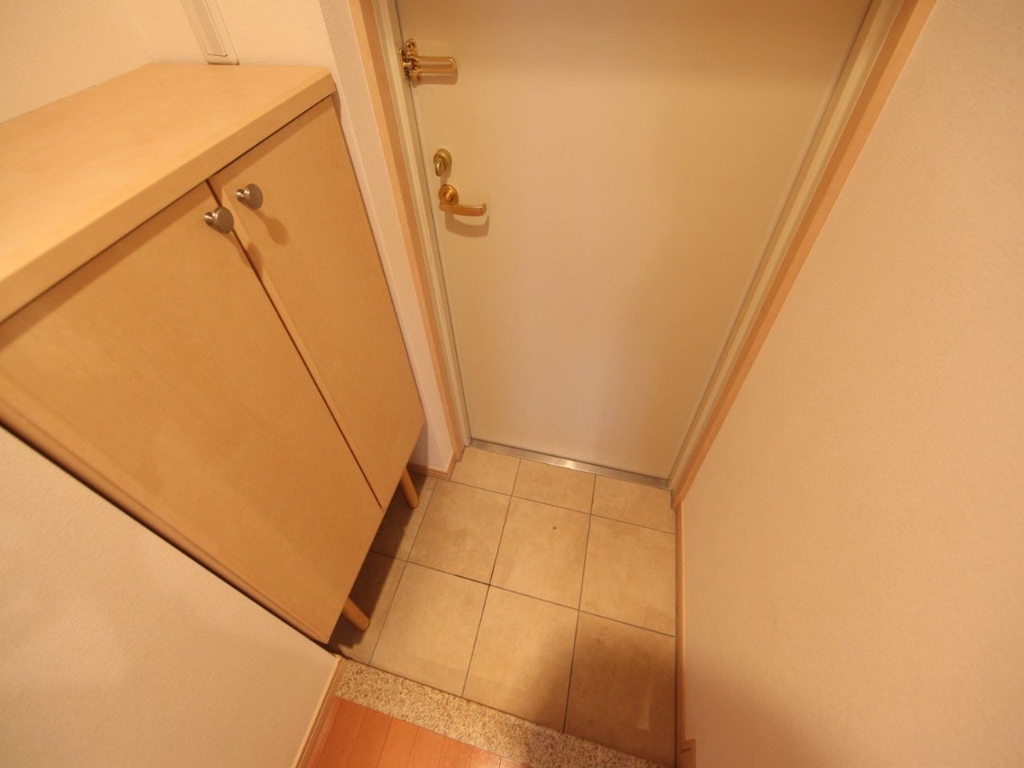 玄関　玄関　シューズボックス付