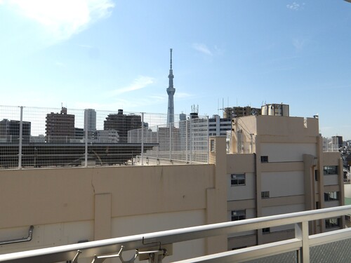 眺望　バルコニーからの眺望、スカイツリー※2026.2撮影
