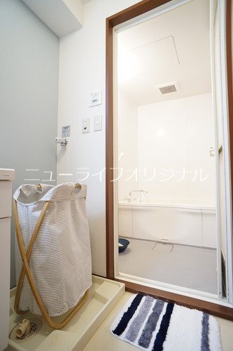 その他設備　洗面スペースも十分広さがあります！