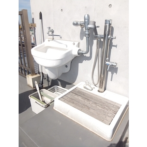 その他設備　ペット足洗い場