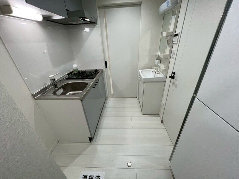 キッチン　■２口ガスコンロシステムキッチン■都市ガス♪