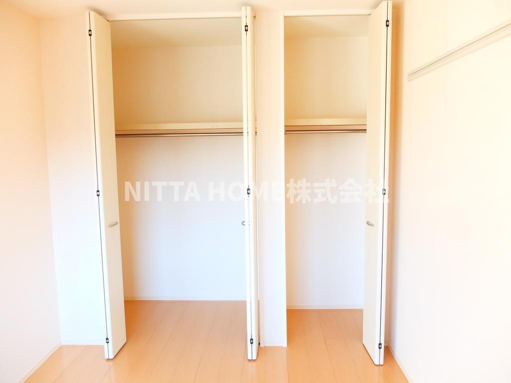 収納　大きなクローゼットが嬉しいですね♪