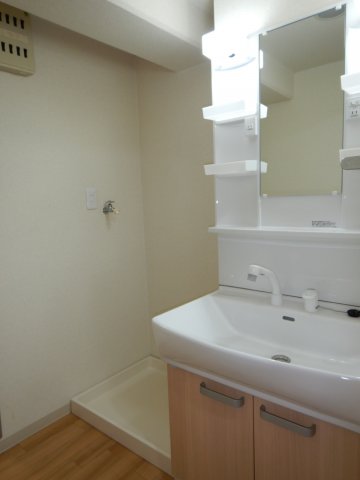 洗面設備　岡山市中区倉田　ネクスト倉田西館　3LDK　独立洗面台