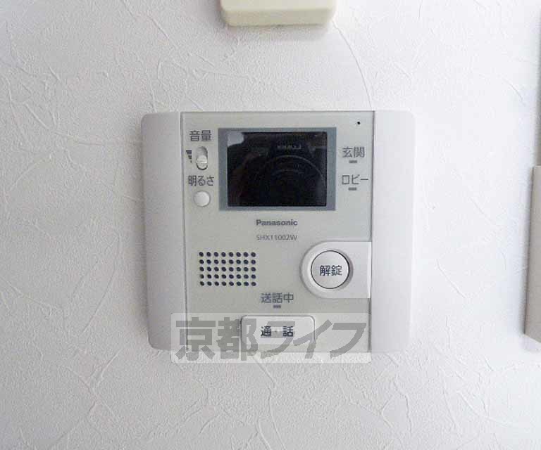 セキュリティ　テレビホンです。