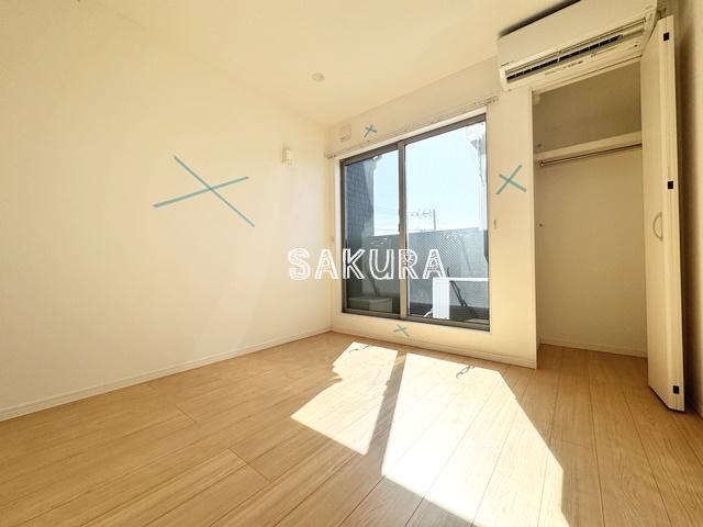 収納　お荷物の多い方でも安心のクローゼット付き♪