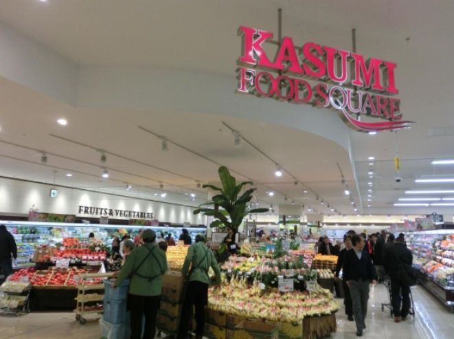 スーパー　カスミフードスクエアオリナス錦糸町店（スーパー）まで530m