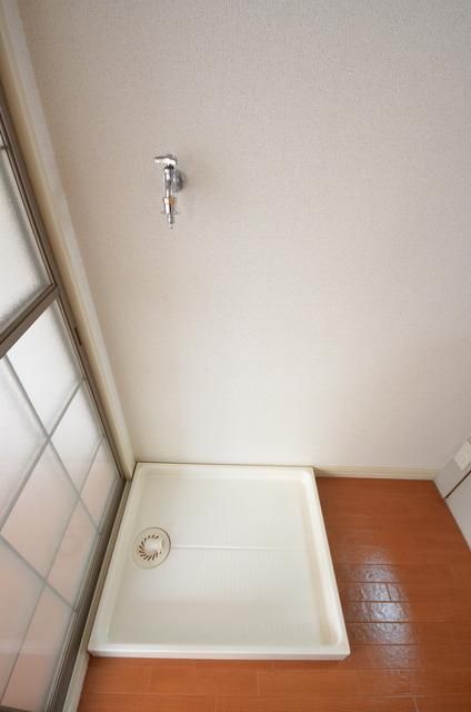 洗面設備　室内洗濯機置場