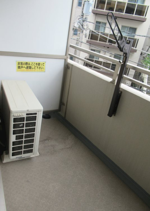 バルコニー　Ｄ’クラディア横浜白楽