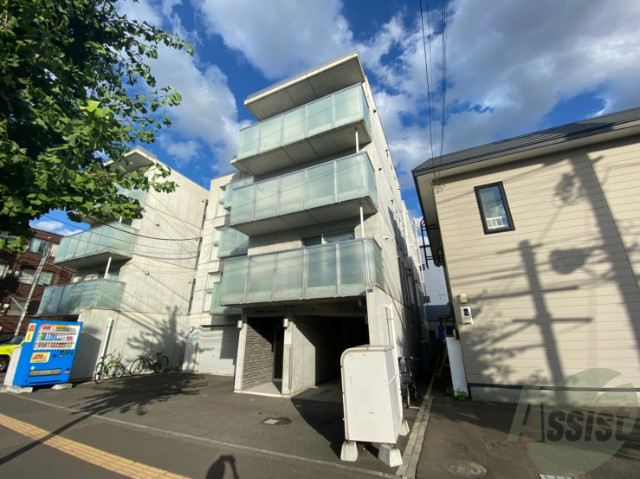建物外観　札幌市北区麻生町「ジェミニ麻生Ｂ」