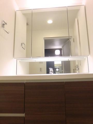 洗面設備　モチベーションの上がる洗面所