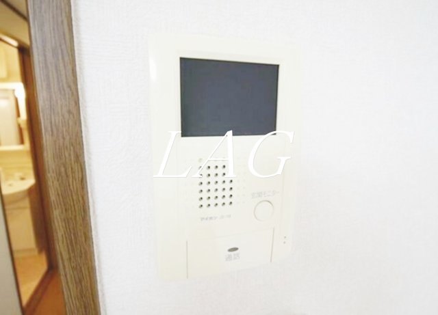 セキュリティ　モニター付きインターホンです。