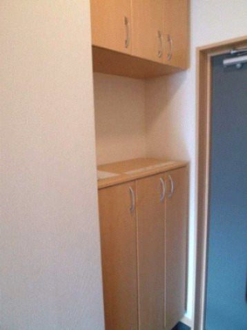 収納　収納もある玄関です