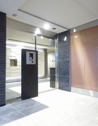 エントランス　防犯面もばっちりです！