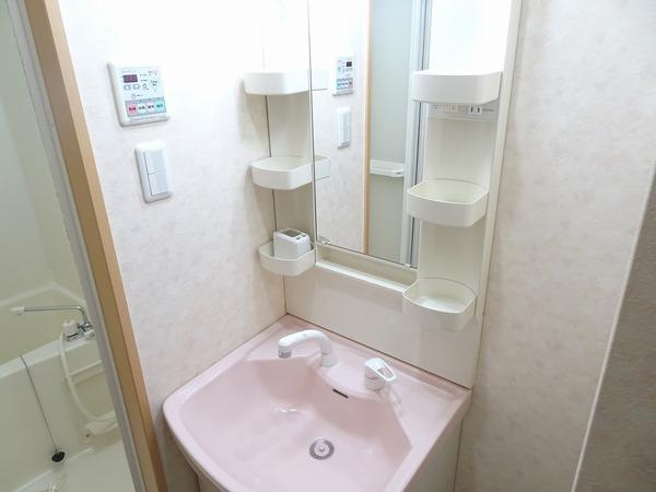 洗面設備　独立洗面台！