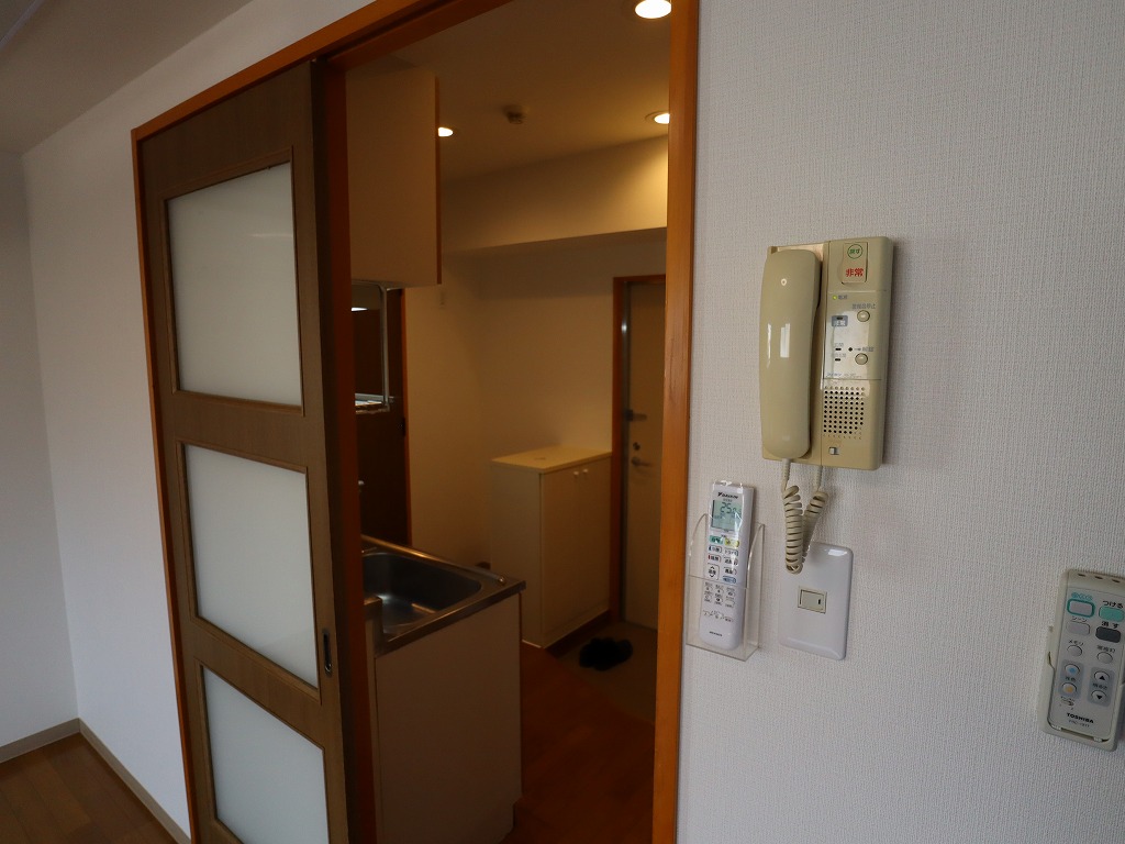 セキュリティ　ＡＬ解除付きインターホン