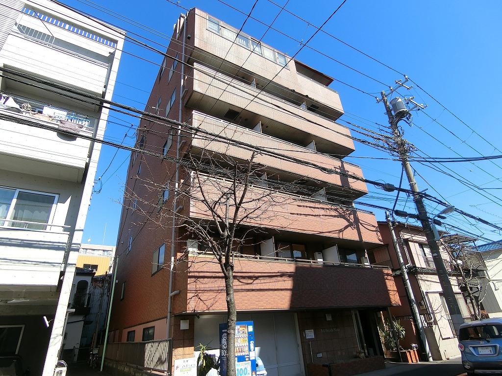 建物外観　アークグランデハマ　オートロック・宅配ボックス・防犯カメラ各