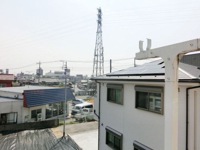 眺望　２階からの景色です。