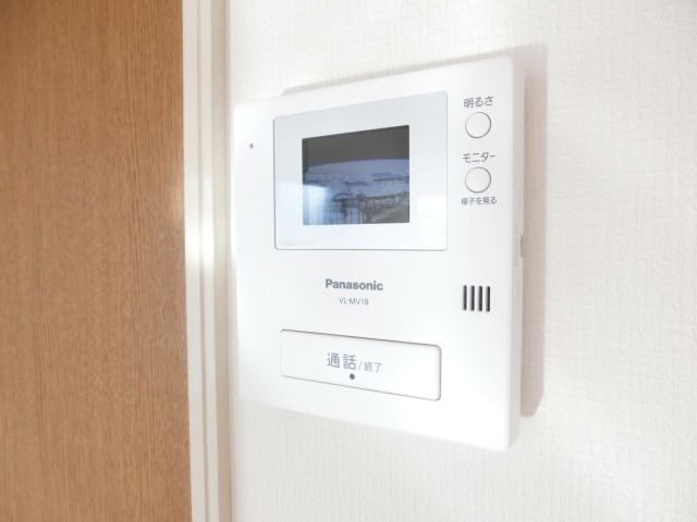 セキュリティ　来訪者が分かるので女性も安心ですね！