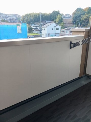 バルコニー　落ち着いた時間を過ごせるバルコニーです