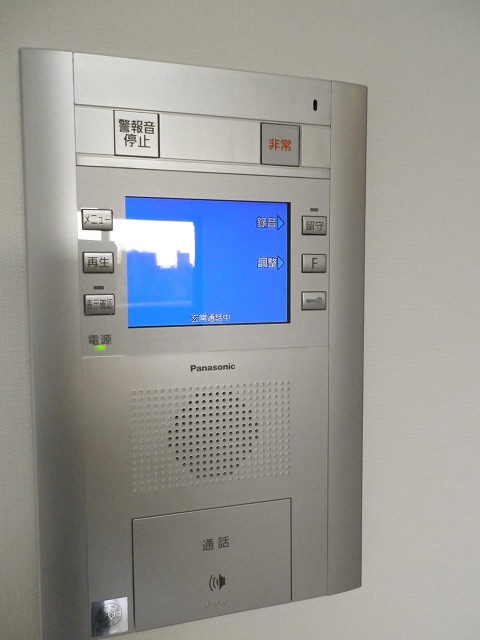 セキュリティ　TVモニター付インターフォン