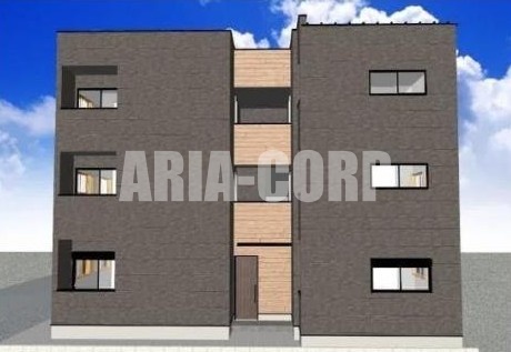 建物外観　2026年完成、大手ハウスメーカー施工のデザイナーズアパート